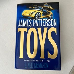 2/$5 James Patterson-Toys Hard Cover Book